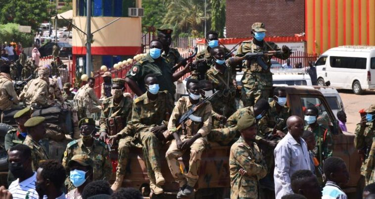 Golpe de Estado en Sudan fuerzas militares tomo el poder primer ministro detenido 1