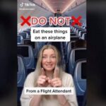 Una Azafata advierte mediante un vídeo que no pidas té o café en un avión
