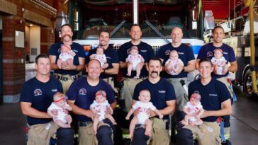 bomberos y sus bebes 1