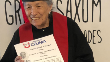 abuela de 93 años se gradúa de la universidad