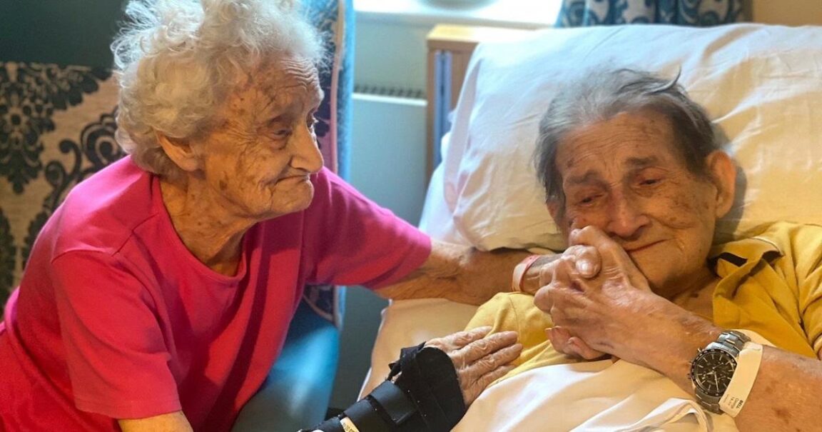 Una pareja casada hace 66 años se reencuentra tras 100 días separados por COVID