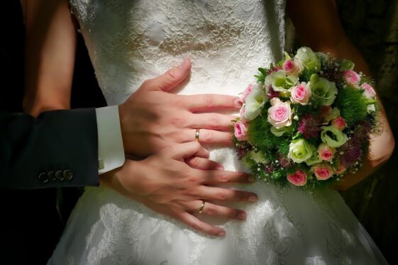 joven fingió su boda