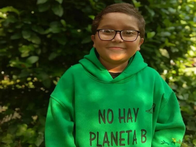 Francisco Vera: el activista climático colombiano de 12 años que compartió ideas con Greta Thunberg