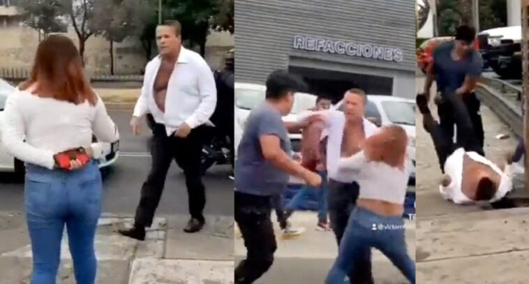 La pelea callejera de Alfredo Adame en la Ciudad de México que ha dado de qué hablar en redes sociales