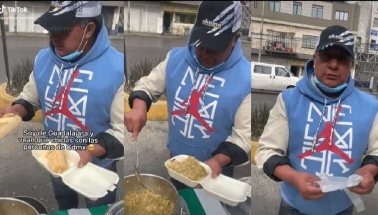 El guajolotongo, el nuevo plato típico de la Ciudad de México que combina tamal y chilaquiles