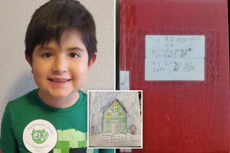 Un niño de 8 años escribió un libro y ahora todo el mundo quiere leerlo: la historia de éxito de Dillon