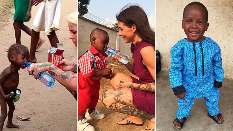 La historia de Hope dio la vuelta al mundo: tras cinco años de la foto desnutrida y enferma, ahora es otra persona