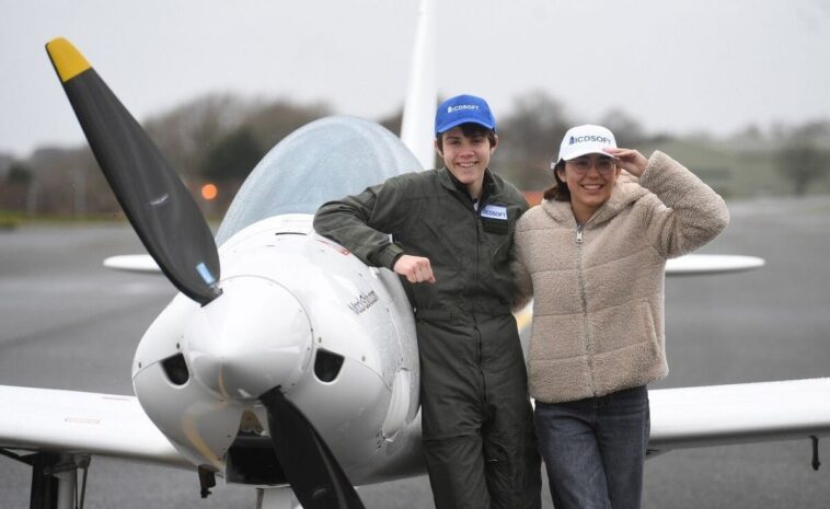 El piloto Mack Rutherford, de 16 años, quiere batir el récord de la vuelta al mundo en solitario