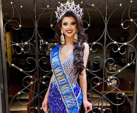 Abraham Izaguirre se llevó la corona de Miss Mundo México 2022