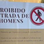 En Brasil, una tienda prohíbe entrada a los hombre: el cartel se vuelve viral