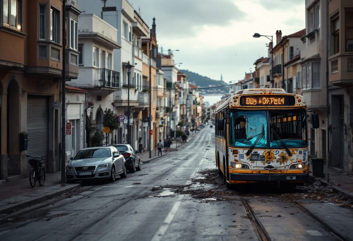 Bus accidentado en Santa Marta con varios heridos