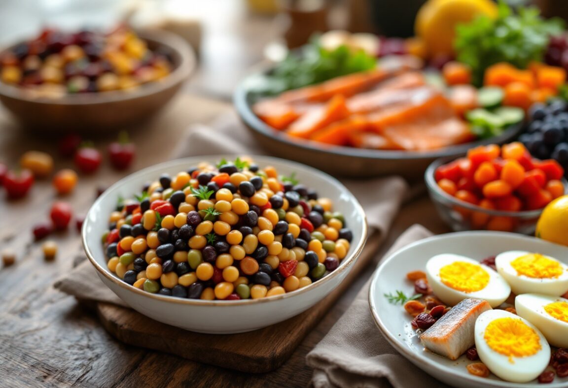 Opciones de proteína saludable sin carne roja