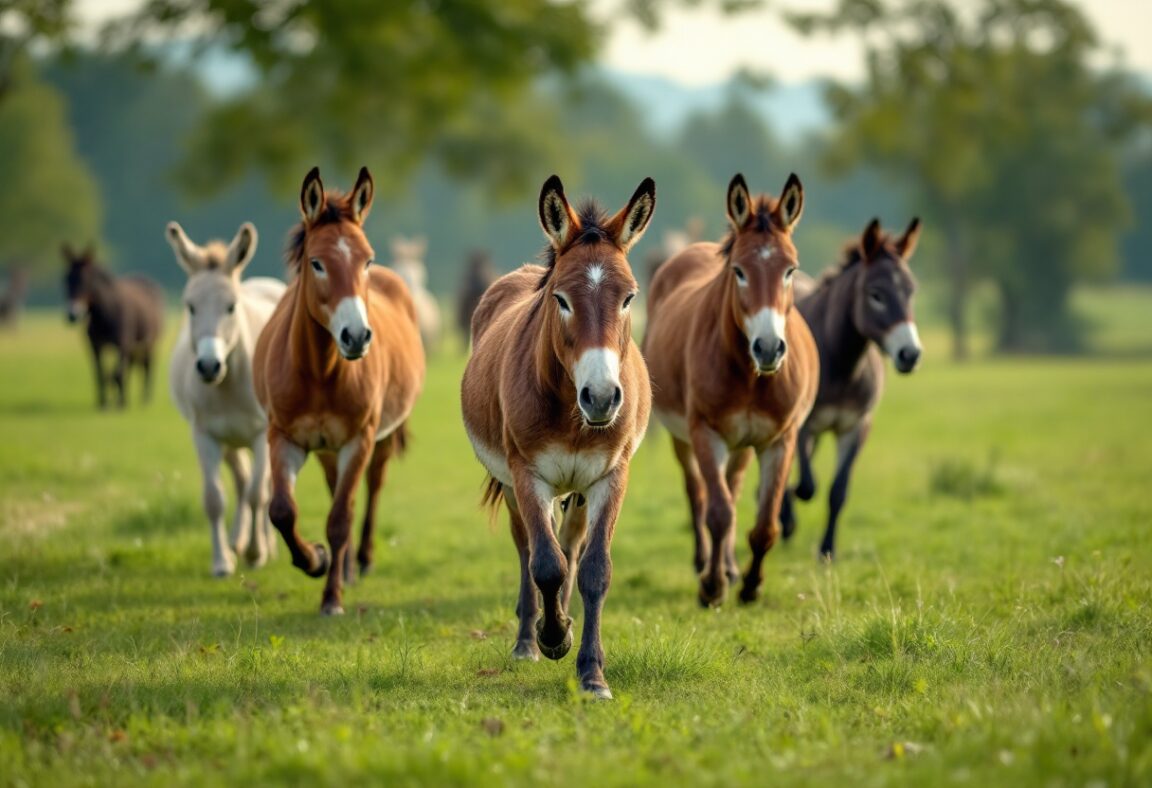 Animales rescatados mostrando su nueva vida libre