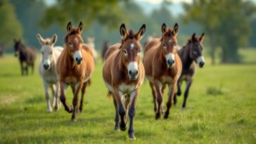 Animales rescatados mostrando su nueva vida libre