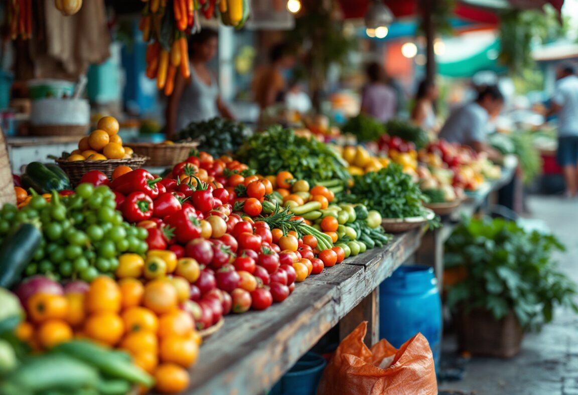 Grafico sull'aumento dei prezzi alimentari in Brasile