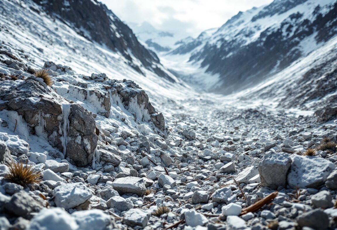 Immagine della devastante avalancha in Nariño