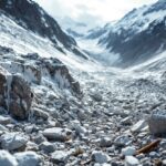 Immagine della devastante avalancha in Nariño