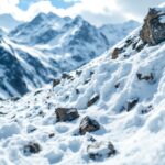 Immagine della devastazione causata dall'avalancha a Nariño