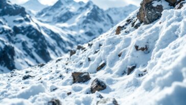 Immagine della devastazione causata dall'avalancha a Nariño