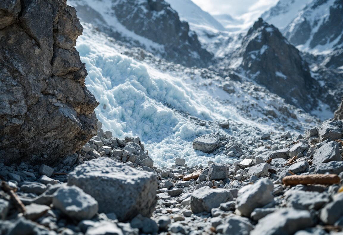 Immagine della devastazione causata dall'avalancha a Nariño