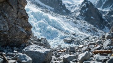 Immagine della devastazione causata dall'avalancha a Nariño