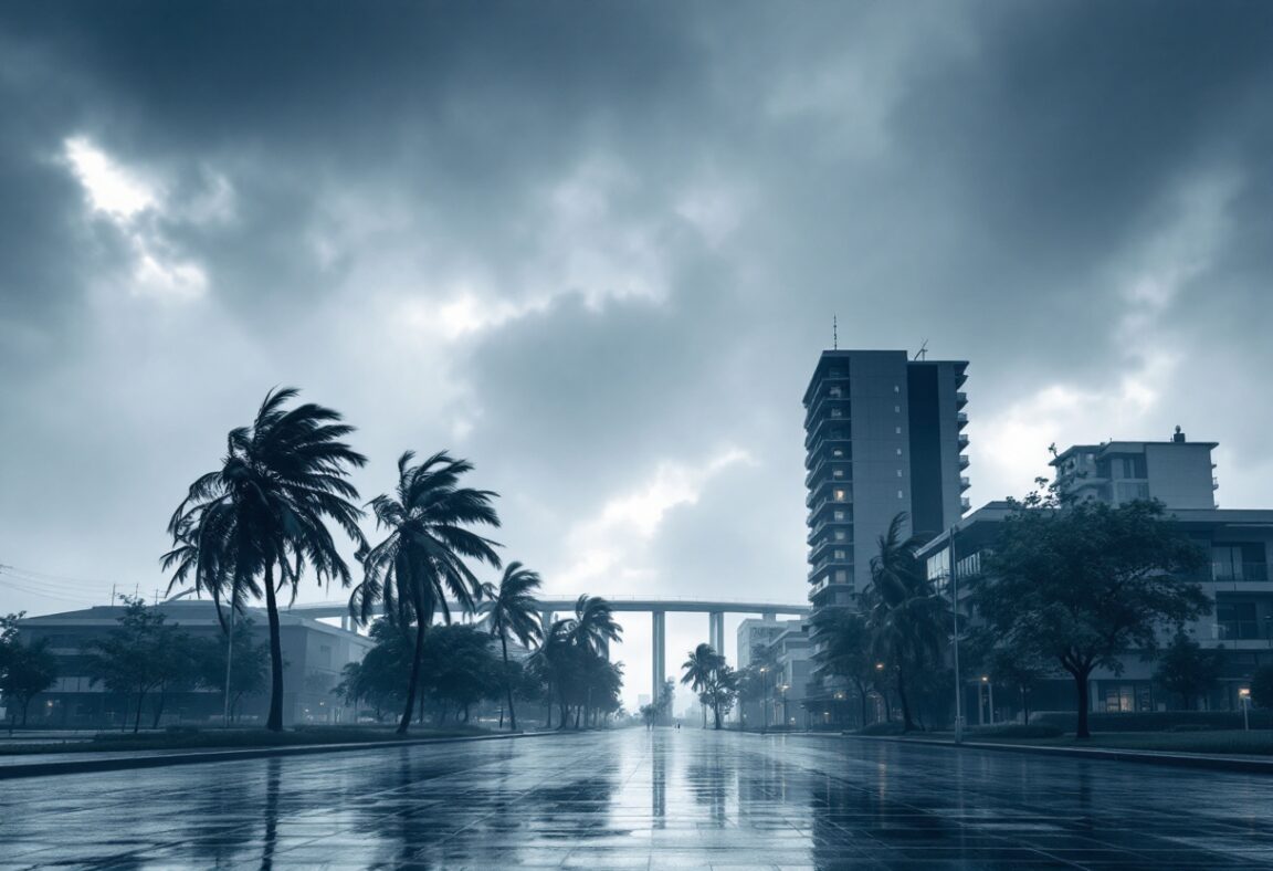 Preparativos en Bahía Blanca ante nueva tormenta