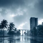 Preparativos en Bahía Blanca ante nueva tormenta