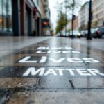 Manifestazione Black Lives Matter a Washington D.C.