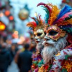 Jair Bolsonaro con il suo cerchio al Carnaval