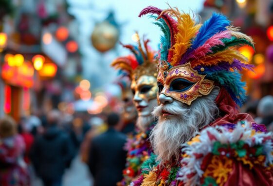 Jair Bolsonaro con il suo cerchio al Carnaval