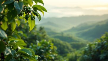 Cosecha de café en Brasil con tarifas fluctuantes