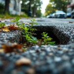 Caimanes en una alcantarilla de la ciudad