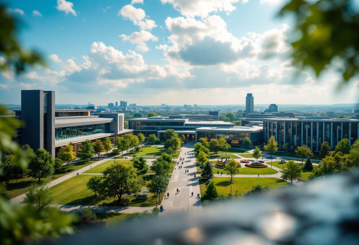 Campus Palogrande della Universidad Nacional in azione