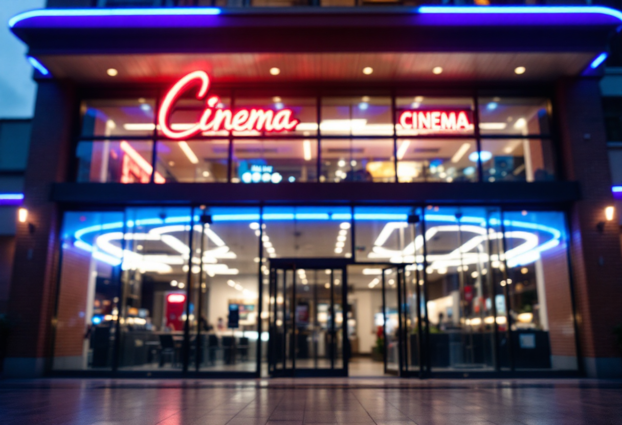 Immagine che rappresenta l'uso delle app di cinema