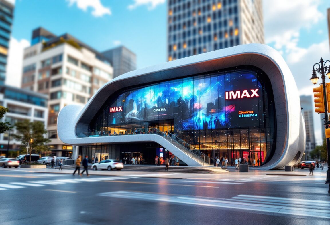 Sala Imax di Cinépolis JK Iguatemi a São Paulo