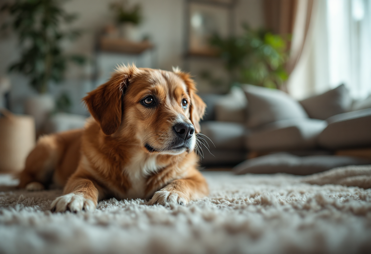 Perro mostrando emociones y comunicación canina