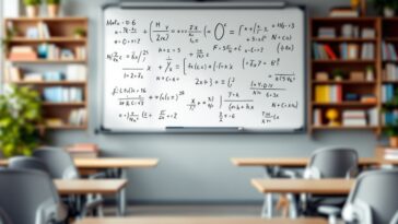 Insegnanti e studenti impegnati in attività matematiche