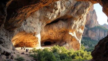 Immagine della Cueva de las Manos in Argentina