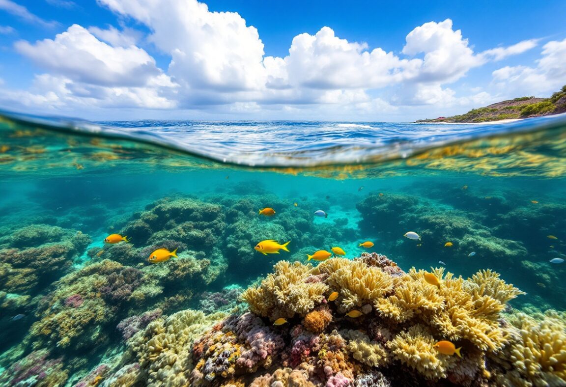 Pesce leone a Curaçao, simbolo di sfide ecologiche