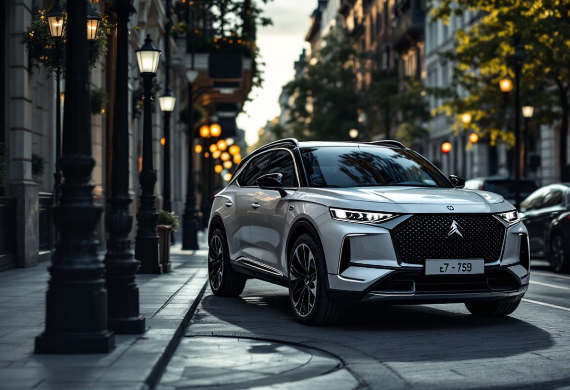 DS 7 E-Tense, SUV ibrido elegante e innovativo