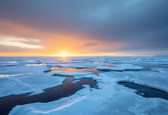 Efectos del derretimiento del hielo marino en el clima