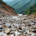 Deslizamientos de tierra en Nariño afectando carreteras