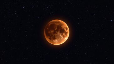 Eclipse lunar total del 2025 con vista spettacolare