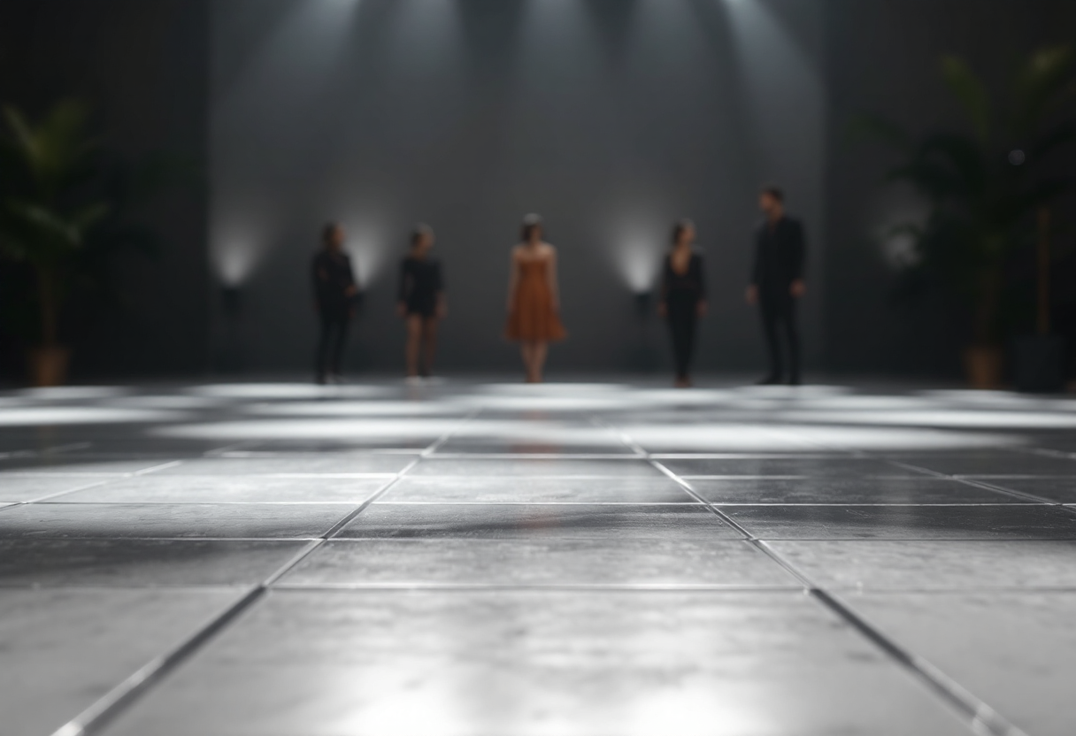 Danza contemporanea che si fonde con la musica elettronica