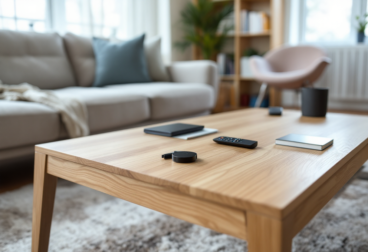 Immagine del nuovo Chromecast con funzionalità avanzate