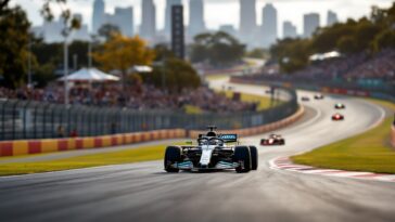 Piloti in azione durante il Gran Premio di Australia