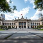 Imagen de enfrentamientos en el Congreso durante el escándalo