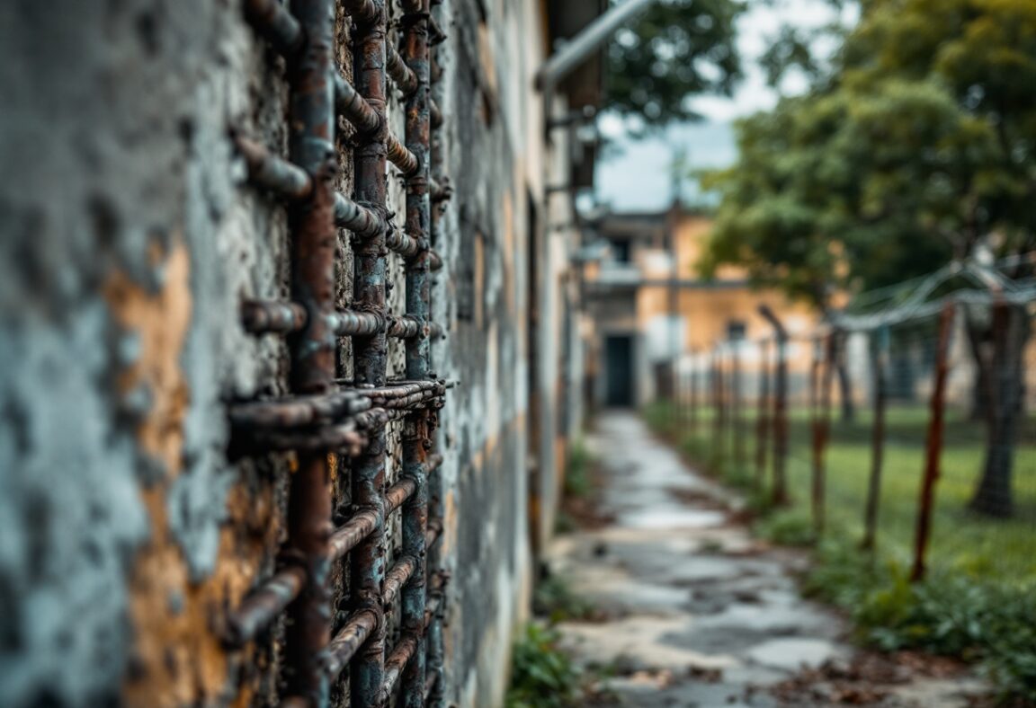 Immagine del sistema penitenciario di Rio de Janeiro