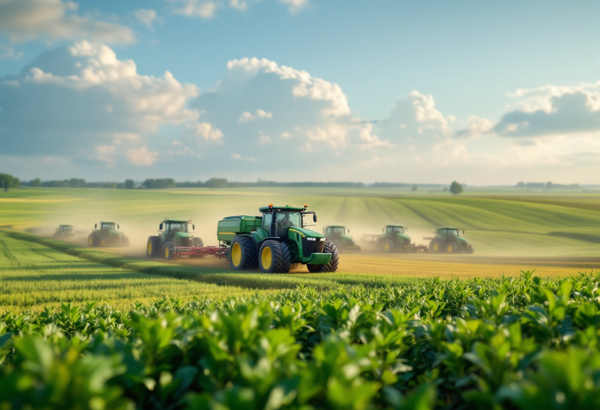 Immagine dell'Expoagro 2023 con innovazioni agricole