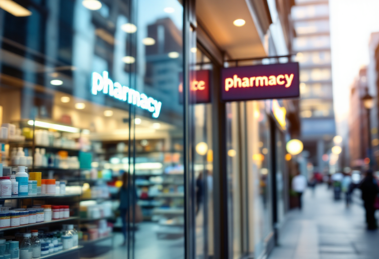 Farmacéuticos recetando medicamentos en consulta